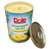 Pina Colada Scented Soy CANdle Hemp Wick Repurposed Eco Friendly Gag Gift