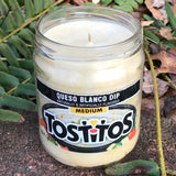 Queso CANdle 16oz Soy Wax Choice of Scents Organic Hemp Wick