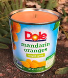 Orange Scented Repurposed CANdle 11oz Soy Wax Hemp Wick