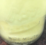 Vintage Mason Jar Candle Citronella Lemongrass Essential Oils Soy WaxOrganic Hemp Wick