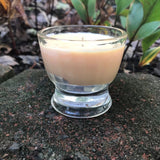 Pumpkin Spice Soy Candles Handmade Upcycled Glass Container Organic Hemp Wick