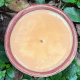 Handmade Pottery Pumpkin Spice Pastry Soy Wax Candle Organic Hemp Wick