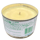Pina Colada Scented Soy CANdle Hemp Wick Repurposed Eco Friendly Gag Gift