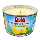 Pina Colada Scented Soy CANdle Hemp Wick Repurposed Eco Friendly Gag Gift