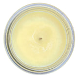 Pina Colada Scented Upcycled Reusable Yogart Jar with Soy Wax and an Organic Hemp Wick