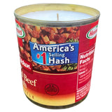 Corned Beef Hash CANdle Gag Gift Eco Friendly Soy Wax Candle