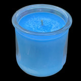 Peppermint Essential Oil Upcycled Yogurt Jar Soy Candles Handmade