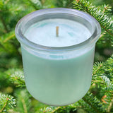 Balsam Scented Soy Candles Handmade Zero Waste Upcycled Yogurt Jar Sustainable Gift for Her Birthday Gift for Him Thank You Gift For Teacher