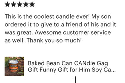 Baked Bean 8oz CANdle Review 