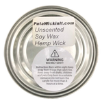 Peas and Carrots Eco Friendly Soy CANdle Organic Hemp Wick