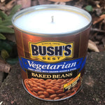 Vegetarian Baked Bean CANdle (16oz) Soy Wax Choice of Scents Organic Hemp Wick