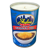 Skyline Chili Zero Waste CANdle 15ozo Soy Wax Organic Hemp Wick