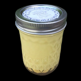 Citronella Lemongrass Soy Candles Mason Jar  Organic Hemp Wick Essential Oils
