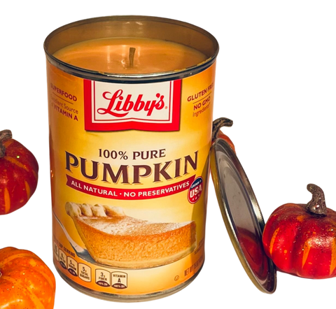 Pumpkin Spice Pastry Scented CANdle 15oz Soy Candle Organic Hemp Wick
