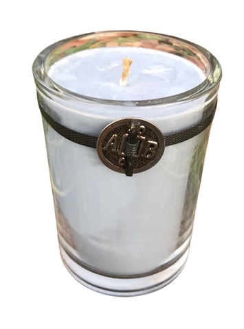 Unscented Soy Candles Handmade Organic Hemp Wick Upcycled Glass
