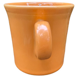 Tangerine 10oz Coffee Scented Soy Candle Handmade with Crackling Wooden Wick