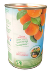 Mandarin Orange Zero Waste Soy CANdle Hemp Wick 15oz