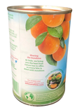 Mandarin Orange Zero Waste Soy CANdle Hemp Wick 15oz