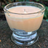 Pumpkin Spice Soy Candles Handmade Upcycled Glass Container Organic Hemp Wick