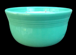 Soy Candles Handmade Choice of Scents Upcycled Green Ceramic Bowl Organic Hemp Wicks