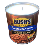 Vegetarian Baked Bean CANdle (16oz) Soy Wax Choice of Scents Organic Hemp Wick