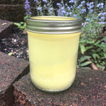 Vintage Mason Jar Candle Citronella Lemongrass Essential Oils Soy WaxOrganic Hemp Wick