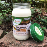 Upcycled Recycled 14oz Coconut Oil Jar Soy Wax Choice of Scents Organic Hemp Wick