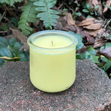 Citronella Lemongrass Soy Candles Handmade Upcycled Yogurt Jar Essential Oils