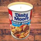 Dinty Moore Can CANdle Gag Gift Eco Friendly Unique Gift for Beef Stew Lover